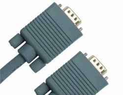 Jou Jye Computer 7.5m, 2xVGA câble VGA 7,5 m VGA [D-Sub] Gris 
