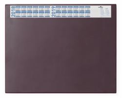Durable 720403 sous-mains Bourgogne (720403 Desk Pad Burgundy - Warranty: 12M)