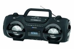 AEG SR 4359 BT Numérique PLL Noir, Rouge Lecture de MP3 