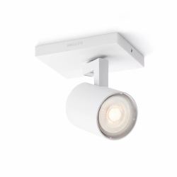 Philips myLiving Spot plafond/mur Runner (Living 5309031P0 Surfaced - Lighting Spot Gu10 Led 3.5 W - F - Warranty: 12M)