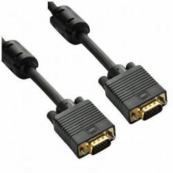 Nilox Cavo Monitor 3 metri S-VGA 15HDM/ 15HDM 6 pezzi câble VGA 3 m VGA [D-Sub] Noir 