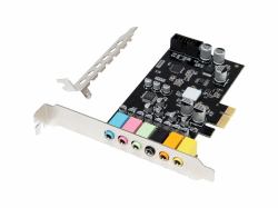Conceptronic EMRICK15B carte sons Interne 7.1 canaux PCI-E x1 (High-Definition Sound Pcie - Card, 7.1Ch - Warranty: 12M)