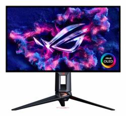 ASUS ROG Swift OLED PG27UCWM écran plat de PC 67,3 cm [26.5"] 3840 x 2160 pixels 4K Ultra HD QD-OLED Noir (ASUS 26.5 OLED MON ROG SWIFT PG27UCWM)