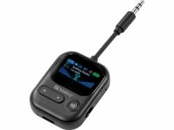 Sandberg 450-14 émetteur audio sans fil 3,5 mm 10 m Noir Écran integré (BT Audio Link 2in1 TxRx Pro - Warranty: 60M)