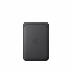 Apple Porte‑cartes en tissage fin pour iPhone avec MagSafe - Noir (FINEWOVEN WALLET - WITH MAGSAFE BLACK)