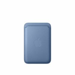 Apple Porte‑cartes en tissage fin pour iPhone avec MagSafe - Bleuet (FINEWOVEN WALLET - WITH MAGSAFE WILDFLOWERBLUE)