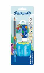 Pelikan 821605 crayon de couleur Bleu (Pelikan Bleistift-Set Combino Schreiblern-)