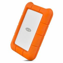 LaCie Rugged USB-C external hard drive 2 TB 2.5" USB Type-C 3.2 Gen 1 [3.1 Gen 1] Orange, Silver (LaCie Rugged USB-C - 2TB - USB 3.1 Gen 1)