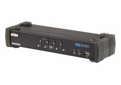 ATEN CS1784A commutateur écran, clavier et souris Noir 