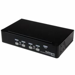 StarTech.com 4 Port 1U Rackmount USB KVM Switch with OSD (4 PORT 1U RACK MOUNT USB KVM - SWITCH WITH OSD)