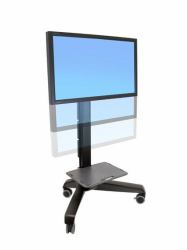 Ergotron Neo-Flex Mobile MediaCenter UHD Noir Ecran plat Panier multimédia 