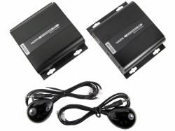Cables Direct HD-EX358 extension audio/video Émetteur et récepteur AV Noir 
