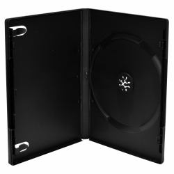 MediaRange BOX11 étui disque optique Boîtier DVD 1 disques Noir (Optical Disc Case Dvd Case 1 - Discs Black 50 pcs - Warranty: 12M)