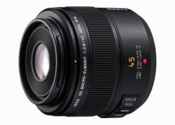 Panasonic H-ES045E lentille et filtre d'appareil photo (H-ES045 - Leica Micro Four Thirds DG Macro-Elmarit 45mm f2.8 Mega OIS Lens)