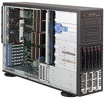Supermicro 8046B-6RF Intel® 7500 LGA 1567 [Socket LS] Rack [4 U] Noir 