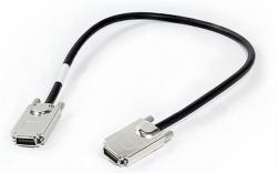 Synology Cable Infiniband InfiniBand/fibre optic cable 0.63 m SATAx4 Black, Brushed steel (Synology InfiniBand kabel)