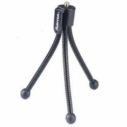 Hama Mini Tripod "Flexi" M trépied 3 pieds Noir (Hama Ministativ Flexi M)