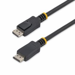 StarTech.com 50cm [1ft] DisplayPort 1.2 Cable - 4K x 2K Ultra HD VESA Certified DisplayPort Cable - Short DP to DP Cable for Monitor - Slim DP Video/Display Cord - Latching DP Connectors (0.5M DISP...