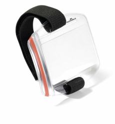 Durable 841419 badge et porte-badges 10 pièce[s] (Durable Arm Band ID Card Holder Clear [10])