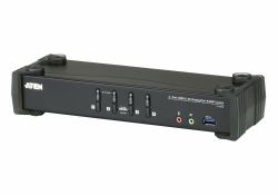 ATEN Umschalter commutateur écran, clavier et souris Noir (ATEN CS1924 KVMP Switch - KVM / audio)