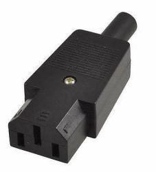 Microconnect C13PLUG power plug adapter C13 Black (IEC Power Adaptor C13 Plug - C13 Socket, Straight, Black - 10A 250V - Warranty: 300M)