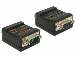 DeLOCK 2xDB9 DB9 Noir (Delock RS-232 Tester DB9 female > DB9)