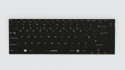 STANDIVARIUS Solo X clavier Universel RF sans fil + Bluetooth QWERTY Anglais britannique Aluminiu...