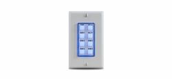 Atlona AT-ANC-108D push-button panel Grey (AT-ANC-108D - 8-Button Network Control Panel)