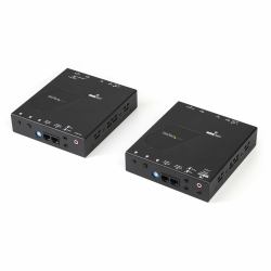 StarTech.com 4K HDMI over IP Extender Kit with Video Control App, Scalable AV over IP with support for AVoIP Video Wall (Startech 4K HDMI Over IP Extender - 4K 30Hz - Video Control Software App - H...