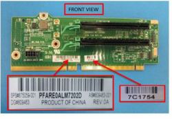 HPE 871674-B21 network equipment spare part (HPE DL38X GEN10 X16 X16 RISER FIO)