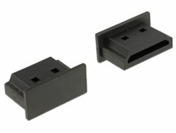 DeLOCK 64030 socket safety cover HDMI A Black 10 pc[s] (Delock HDMI A female - stÃ¸vdÃ¦kke)