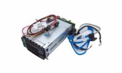 Intel A2UREARHSDK2 drive bay panel 2.5" Carrier panel Black, Grey (INTEL DRIVE CAGE UPGRADE KIT 2U HOT-SWAP)