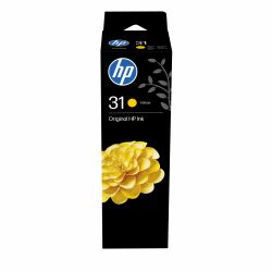 HP 31 70-ml Yellow Original Ink Bottle (HP 31 YELLOW ORIGINAL INK - BOTTLE)
