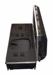 Chief Travel Case equipment case Black (PAC700 - Mobile Cart Travel Case - Black)