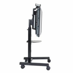 Chief PFCUB support pour téléviseur 2,08 m [82"] Noir (CHIEFPFCUB - Flat panel single trolley height adjustable 42" - 86" max weight 90.7kg - Black)