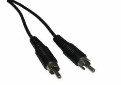 Cables Direct 25m RCA/RCA audio cable Black (CDL 25m One RCA Cable)