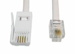 Cables Direct RJ11/BT 10m Blanc 