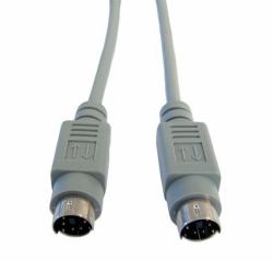 Cables Direct PS/2 PS/2 cable 10 m 6-p Mini-DIN Grey (CDL 10m PS/2 Data Cable)