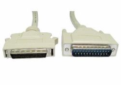 Cables Direct 1m, DB25 M/HP DB50 M, SCSI-2 SCSI cable Grey External DB50/HPM (CDL 1M DB25M-HP50D M Beige SCSI)