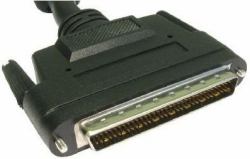 Cables Direct 2m HP68 M/M câble SCSI Noir Externe DB68/HP (CDL 2MTR LVD HP68D M - HP68D M)