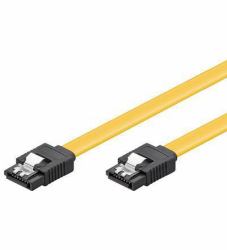 Microconnect SAT15005C6 SATA cable 0.5 m SATA 7-pin Yellow (SATA cable 6GB, SATA III 0,50M - 7-Pole to 7-Pole SATA plugs, - 300pcs/box - Warranty: 300M)