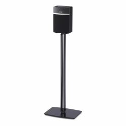 SoundXtra BST10FS1021 support de haut-parleurs Sol Aluminium, Acier Noir 