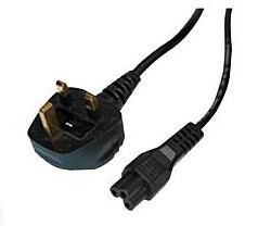 Target RB-290 câble électrique Noir 1,8 m Prise d'alimentation type G Coupleur C6 