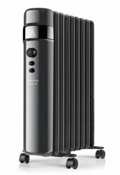 Taurus Agadir 2500 Intérieure Noir 2000 W Chauffage électrique à bain d’huile 