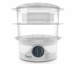Taurus Salutecook cuiseur vapeur 2 Nombre de paniers Pose libre 800 W Transparent, Blanc 