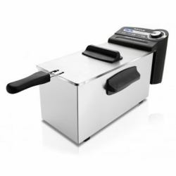 Taurus 973947000 friteuse Unique 4 L Noir, Acier inoxydable 
