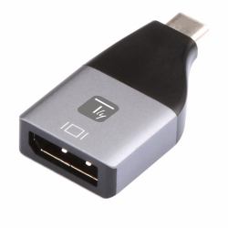 Techly IADAP USBC-DP4K adaptateur graphique USB 3840 x 2160 pixels Noir, Argent 