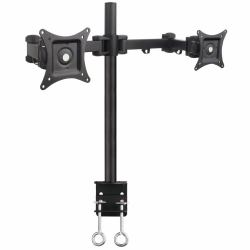 Techly ICA-LCD 482-D support d'écran plat pour bureau 68,6 cm [27"] Noir 