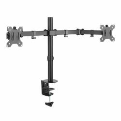Techly ICA-LCD 582-D support d'écran plat pour bureau 81,3 cm [32"] Noir 