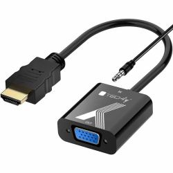 Techly IDATA HDMI-VGA2AP convertisseur de signal vidéo 1920 x 1200 pixels 